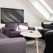 TV stue på Hotel Søparken, Aabybro